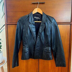 Vintage 80s Leather Jacket "Wilsons Leather" Size 2
